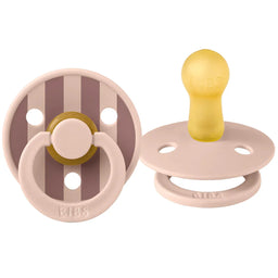 Bibs® - BIBS Original | STUDIO COLLECTION | Natural Rubber | Latex Pacifiers - Round Nipple | 2 Pack
