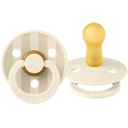Bibs® - BIBS Original | STUDIO COLLECTION | Natural Rubber | Latex Pacifiers - Round Nipple | 2 Pack