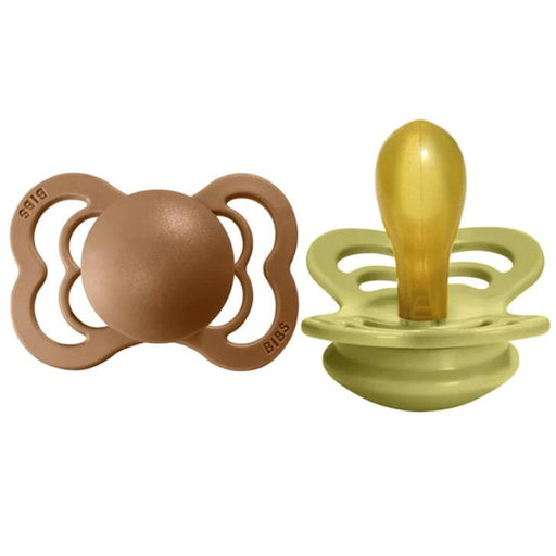 Bibs® - Bibs Supreme Natural Rubber Pacifiers - 2 Pack