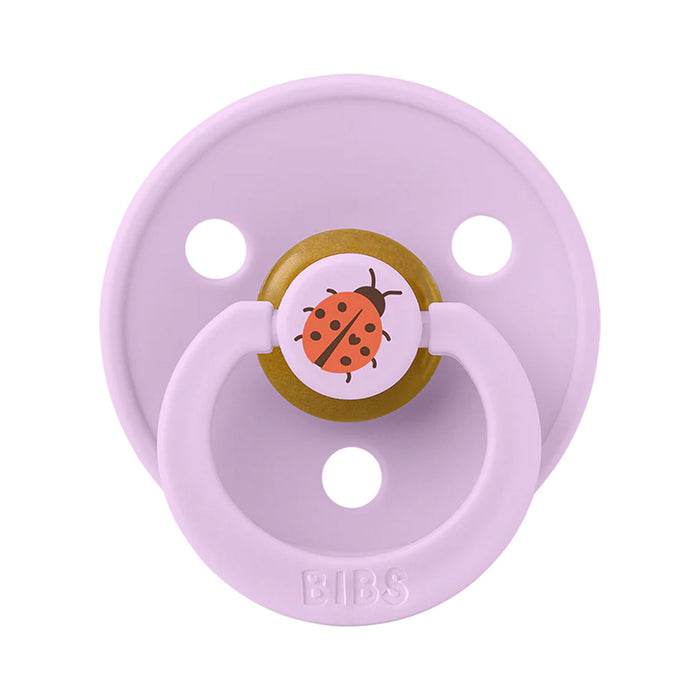 BIBS Original | STUDIO COLLECTION | Natural Rubber | Latex Pacifiers - Round Nipple | 2 Pack