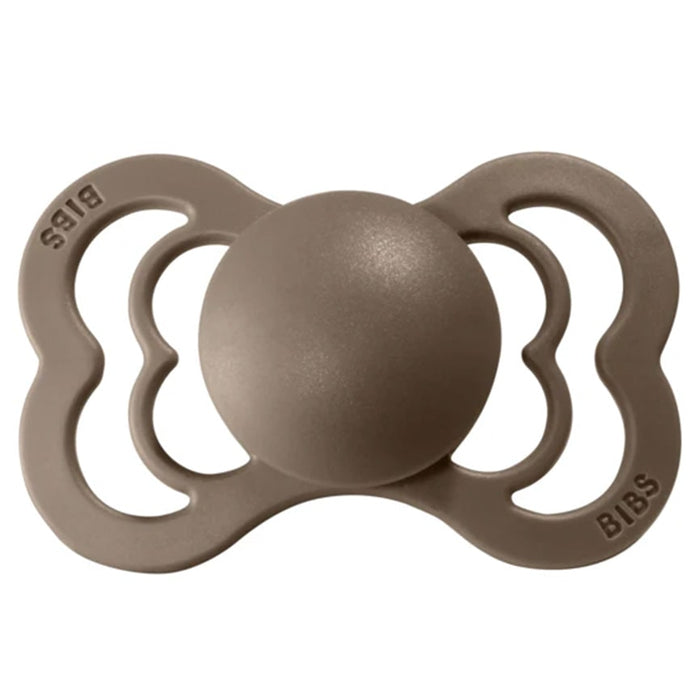 Sucettes Collection SUPREME de BIBS | Caoutchouc latex naturel | Tétine plate - Lot de 2