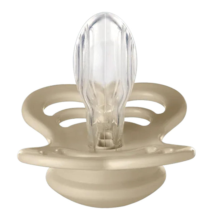 Sucettes Collection SUPREME de BIBS | SILICONE | Tétine plate - Lot de 2