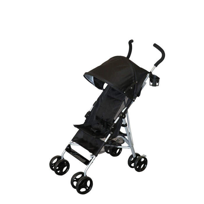 Bily Baby 3D Embrella Fold Stroller Black Goldtex