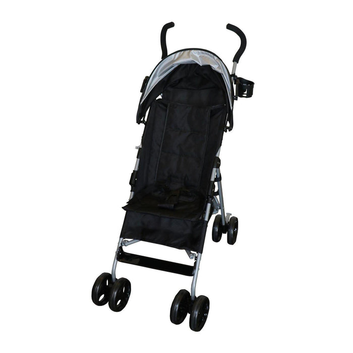 Bily Baby 3D Embrella Fold Stroller Black Goldtex