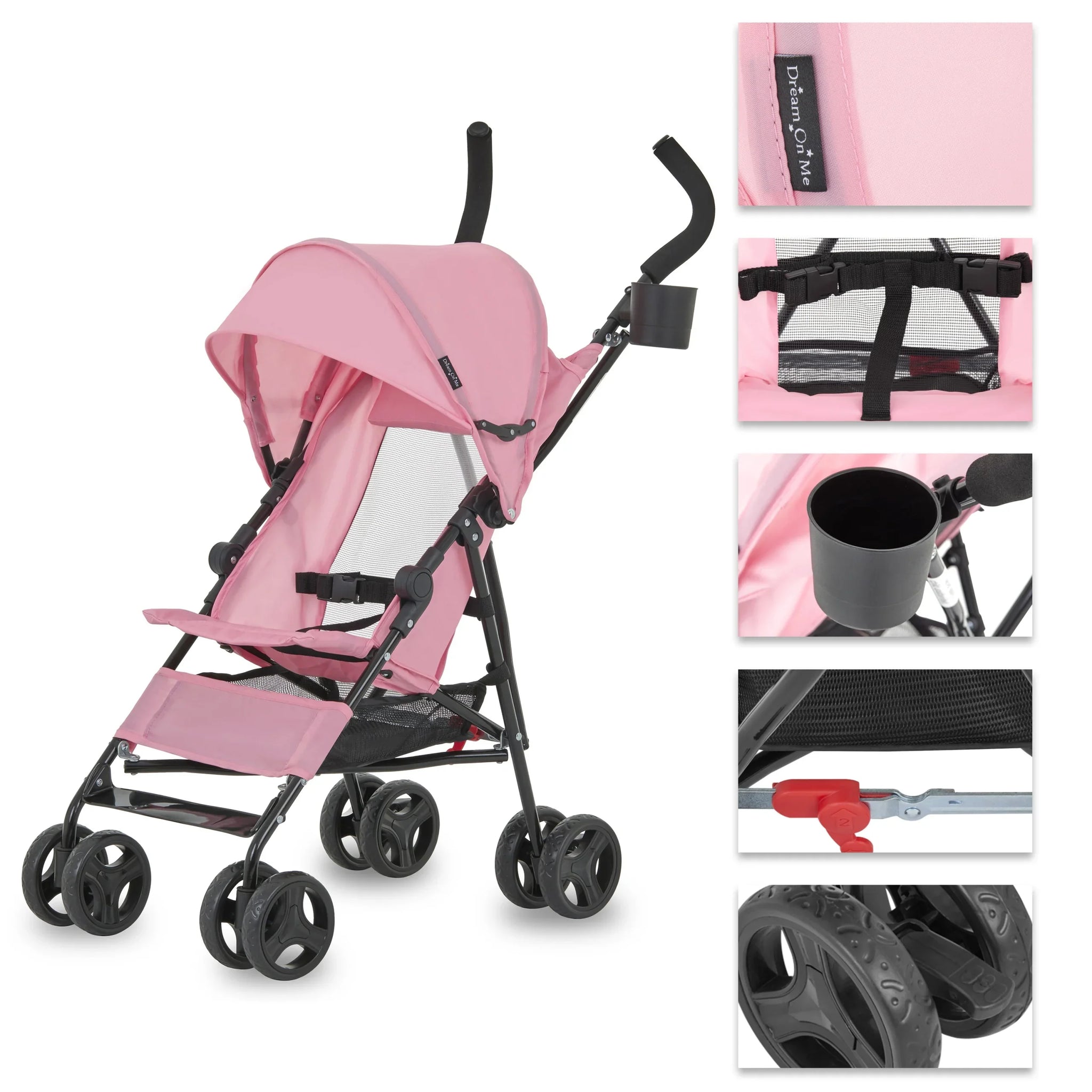 BILY® - Dream On Me Rover Convenience Stroller – Lightweight Umbrella Travel Stroller