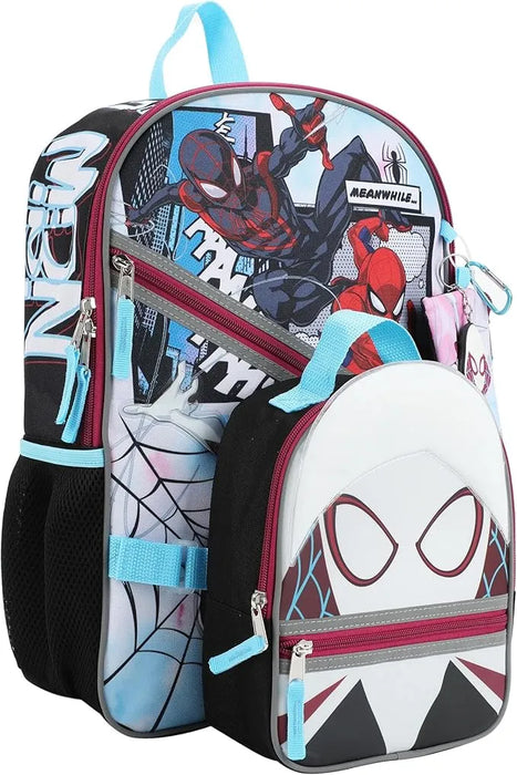 Bioworld® Spider-Man & Ghost-Spider 5-Piece Backpack Set