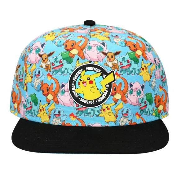 Bioworld® Pokémon Character Collage Youth Snapback Hat