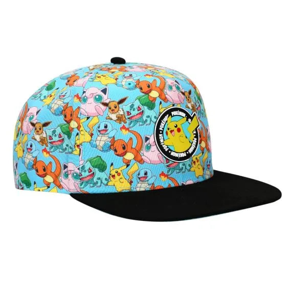 Bioworld® Pokémon Character Collage Youth Snapback Hat