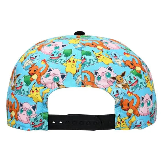 Bioworld® Pokémon Character Collage Youth Snapback Hat