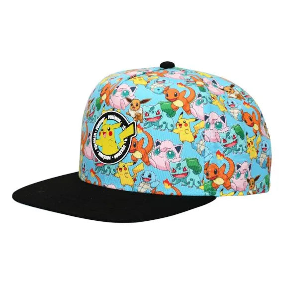 Bioworld® Pokémon Character Collage Youth Snapback Hat