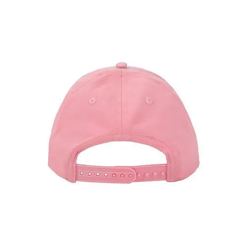 Bioworld Super Mario Bros. Checkers youth snapback hat shown from the back with adjustable strap.