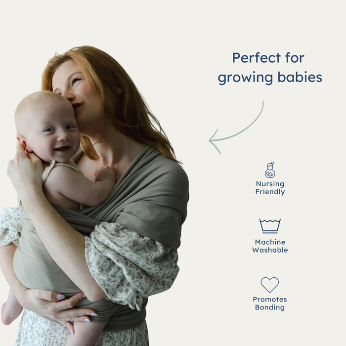 Snuggle Me® Baby Wrap Carrier – Bamboo Viscose & Organic Cotton