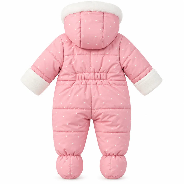 Combinaison de neige une pièce Blizz® pour bébé – Rose | Tailles 0–12 mois | Modèle 26WBLI7602