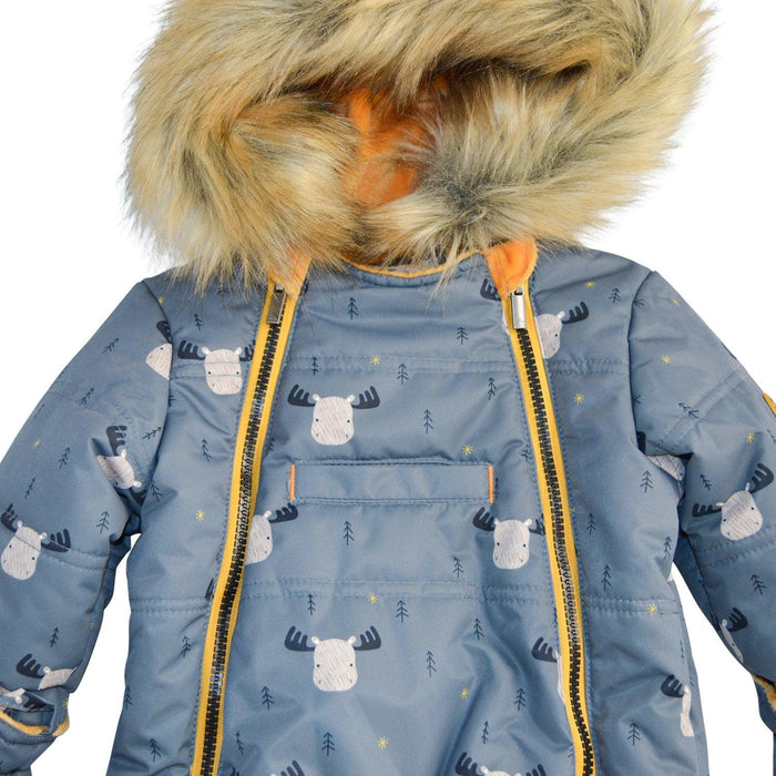 Blizz - Blizz Baby Boys Moose Snow Suit - 1 piece - (3m to 24m) - 22WBLI3213