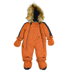 Blizz - Blizz Baby Boys Orange Snow Suit - 1 piece - (6m to 24m) - 24WBLI3415