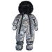 Blizz - Blizz Baby Girls Silver Puffy Snow Suit - 1 piece - (6m to 24m) - 24WBLI5439