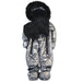 Blizz - Blizz Baby Girls Silver Puffy Snow Suit - 1 piece - (6m to 24m) - 24WBLI5439