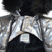 Blizz - Blizz Baby Girls Silver Puffy Snow Suit - 1 piece - (6m to 24m) - 24WBLI5439