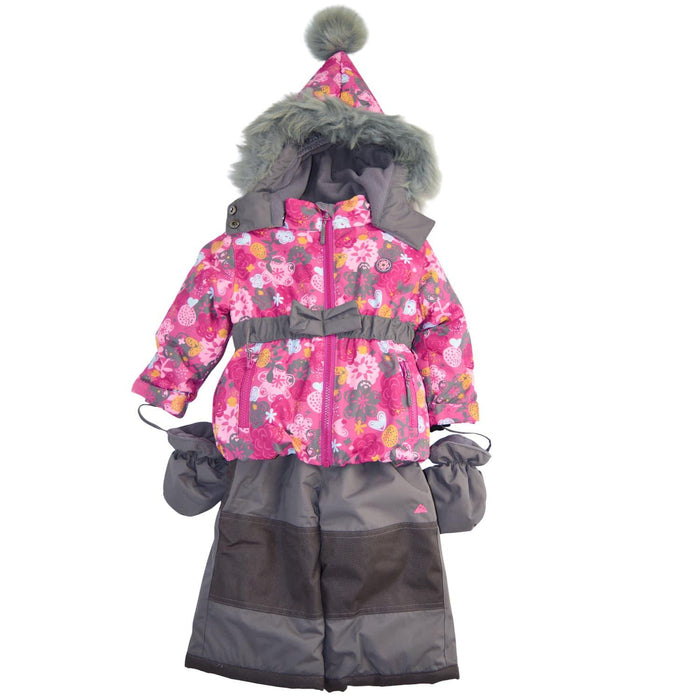 Blizz - Blizz Toddler Girls with Pointy Hood Snow Suit (18m & 24m) - 22WBLI5223