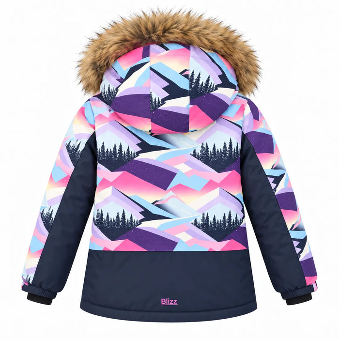 Blizz® Girls 2-Piece Snowsuit Set with Winter Accessories – Bonbon | Sizes 4–16 | Style 26WBLI5609