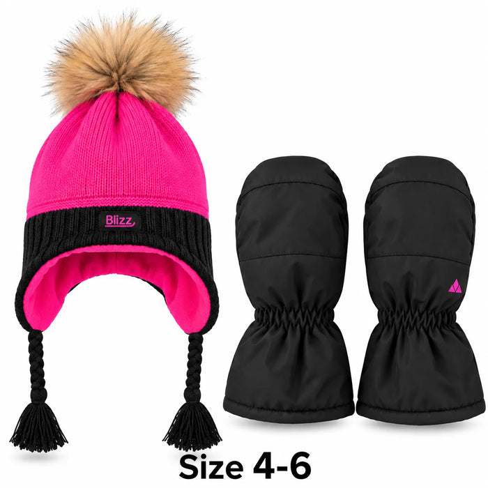 Habit de neige 2 pièces pour fille Blizz® | Anthracite/Rose | Style 26WBLI5604 | Tailles 4–16