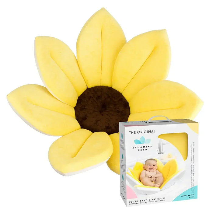 Blooming Bath® - Blooming Baby Bain Lotus ORIGINAL Baby Bath Seat – Plush Petal Sink Support
