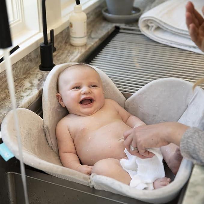 Blooming Bath® - Blooming Baby Poppy Bath Cushion – Plush Infant Bath Support