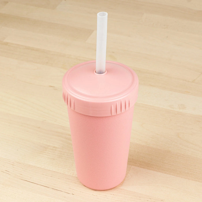 Re-Play Recycled Plastic Straw Cup with Lid & Straw