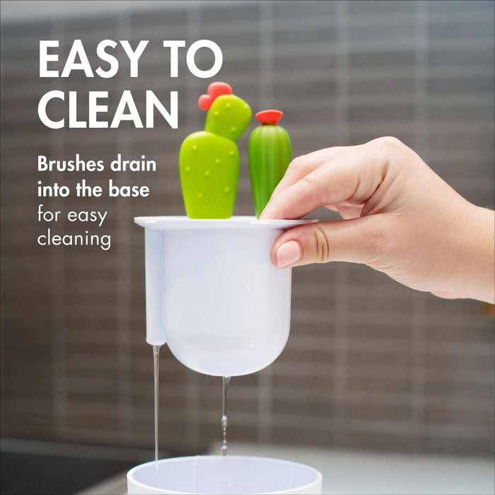 Boon® - Boon Cacti Baby Bottle Cleaning Brush Set