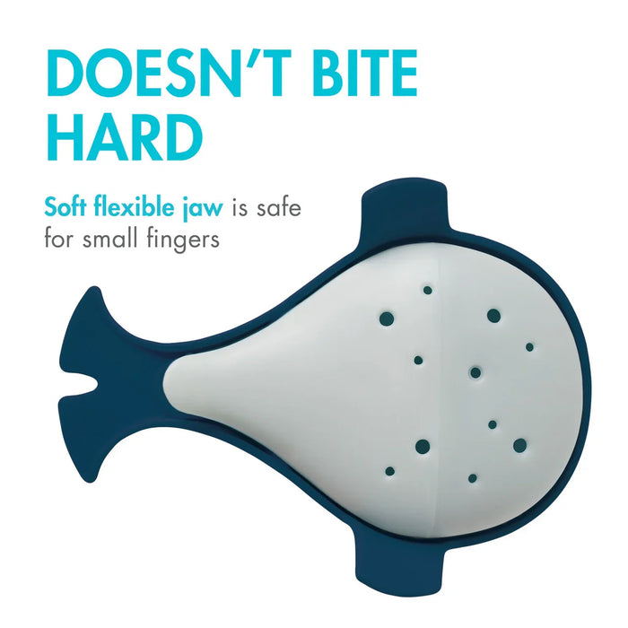 Boon® - Boon Chomp Hungry Whale Bath Toy – Floating Bath Time Fun for Toddlers