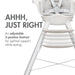 Boon® - Boon GRUB Dishwasher-Safe Adjustable Baby High Chair