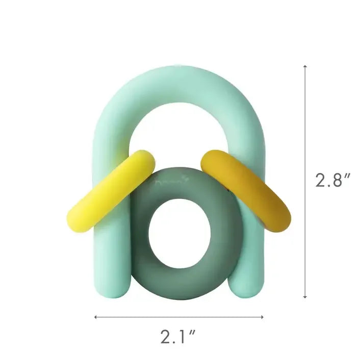 Boon® - Boon Hoop Silicone Teether – Soft, Safe & Soothing for Teething Babies