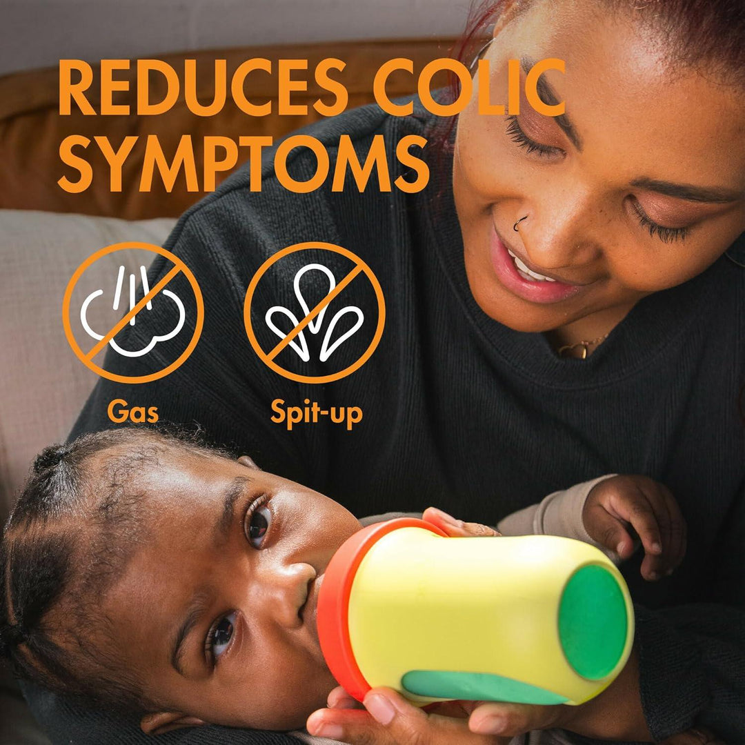 Boon® - Boon NURSH Silicone Pouch Bottle - 8oz/240ml - Assorted Colours - 3-pack