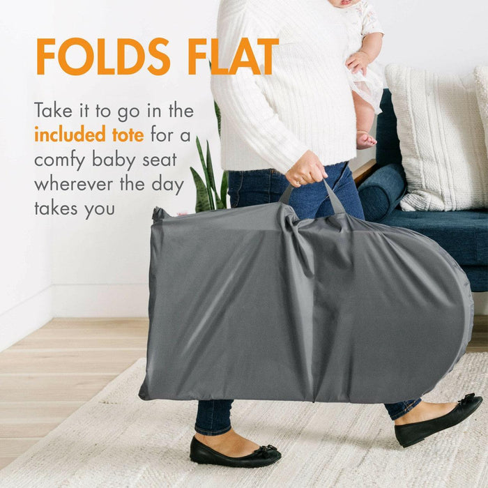 Boon® - Boon SLANT™ Collapsible Bouncer – Lightweight & Portable Baby Lounger