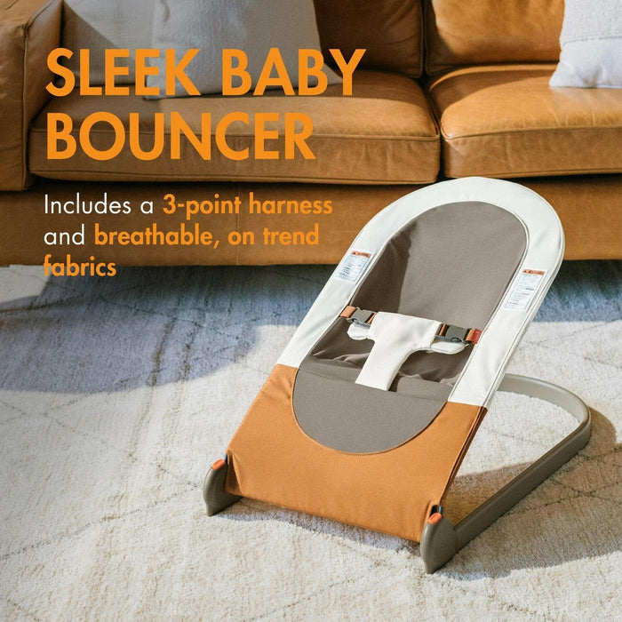 Boon® - Boon SLANT™ Collapsible Bouncer – Lightweight & Portable Baby Lounger