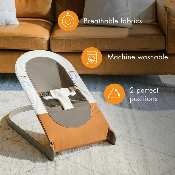 Boon® - Boon SLANT™ Collapsible Bouncer – Lightweight & Portable Baby Lounger