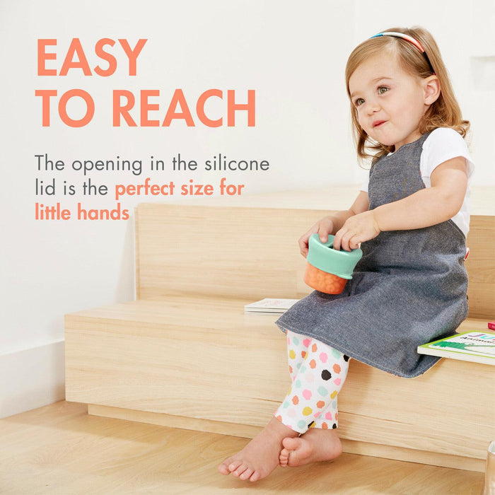 Boon® - Boon SNUG SNACK Universal Silicone Snack Cup and Lid - 2 Pack