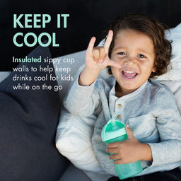 Boon® - Boon Swig Silicone Straw Sippy Cup