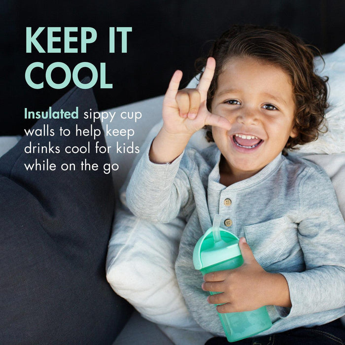 Boon® - Boon Swig Silicone Straw Sippy Cup