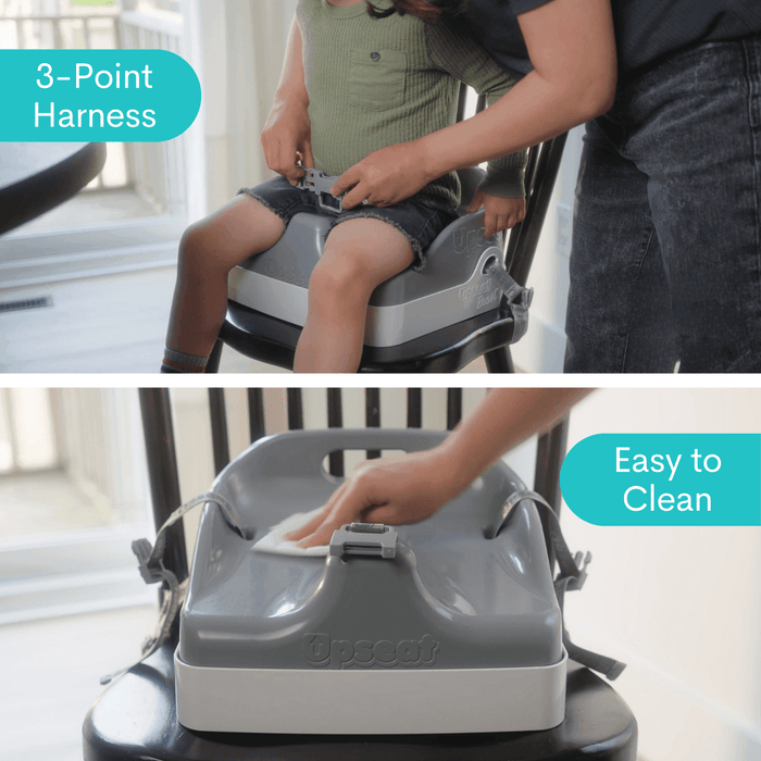 Upseat Ergonomic Toddler Booster Seat - Grey