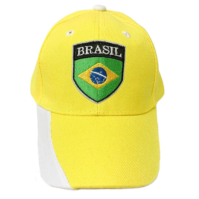 Pam Brazil Adjustable Kids Cap - Yellow