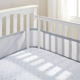 BreathableBaby - BreathableBaby Breathable Mesh Liner for Full-Size Cribs, Classic 3mm Mesh
