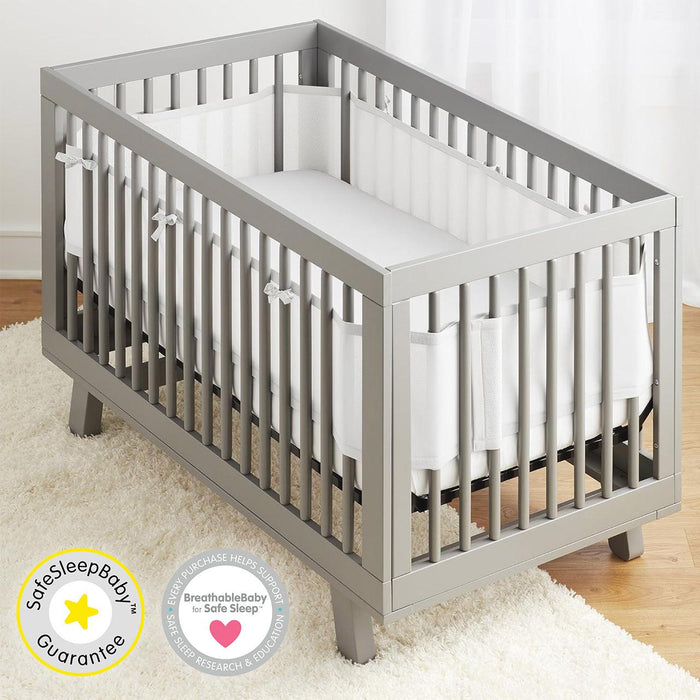 BreathableBaby - BreathableBaby Breathable Mesh Liner for Full-Size Cribs, Classic 3mm Mesh