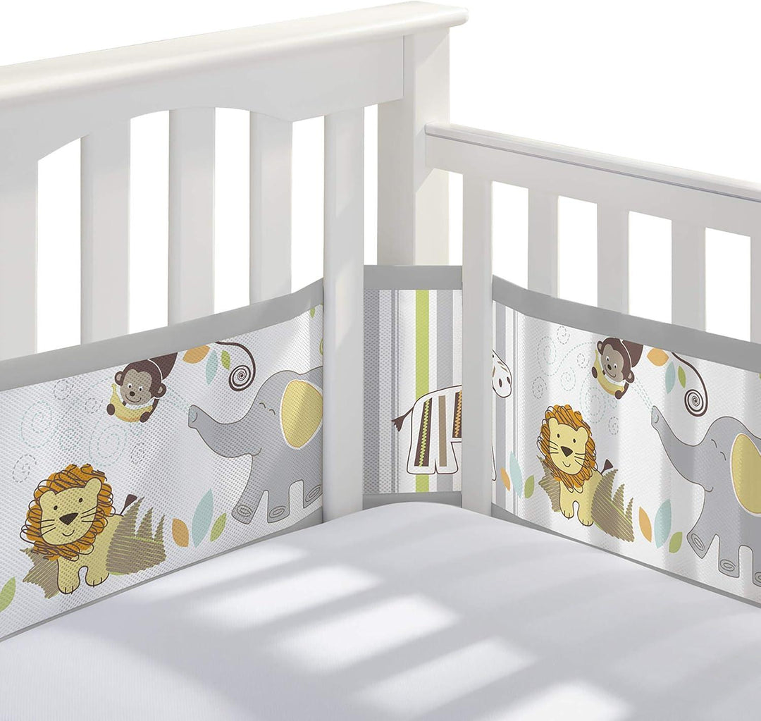 BreathableBaby - BreathableBaby Breathable Mesh Liner for Full-Size Cribs, Classic 3mm Mesh