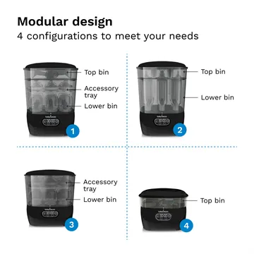 Stérilisateur Séchoir Avancé Baby Brezza® One Step - Noir