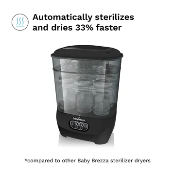 Stérilisateur Séchoir Avancé Baby Brezza® One Step - Noir