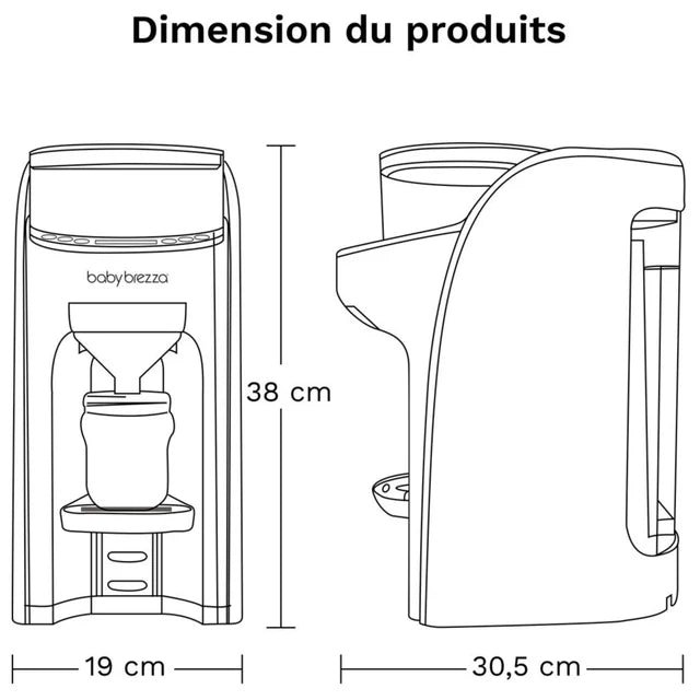 Baby Brezza Formula Pro Advanced - Mélangeur de formule pour bébé
