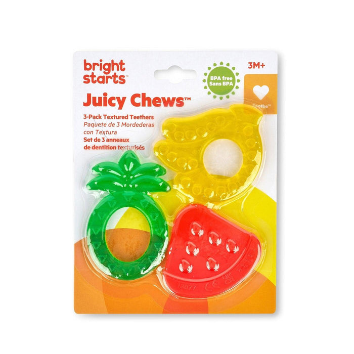 Bright Starts® - Bright Starts Juicy Chews™ 3-Pack Textured Teethers