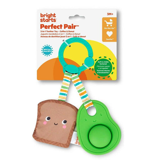 Bright Starts® - Bright Starts Perfect Pair 2-in-1 Baby Teether Toy