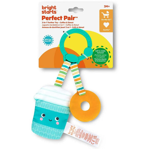 Bright Starts® - Bright Starts Perfect Pair 2-in-1 Baby Teether Toy